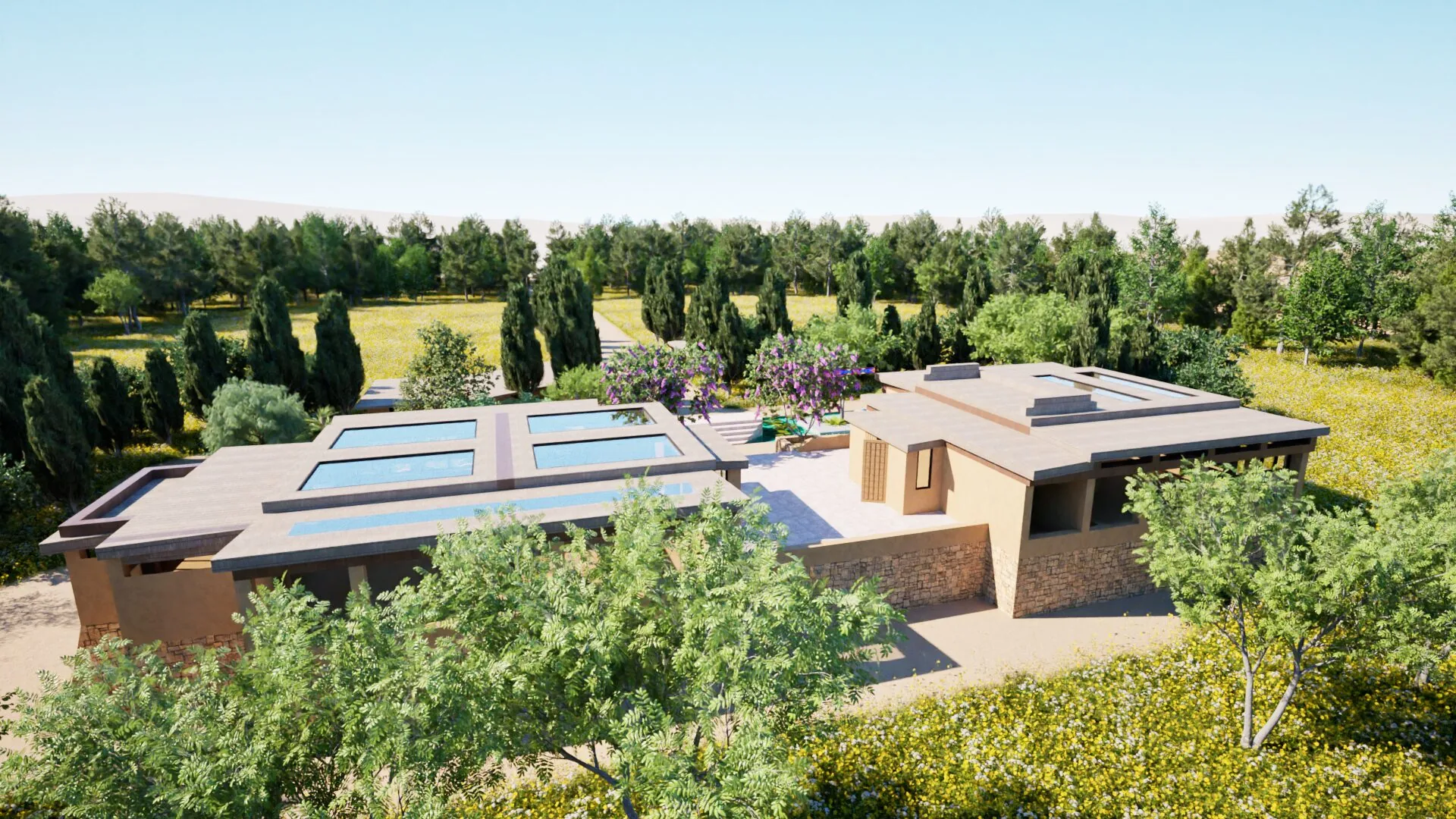 Hamptons estate design