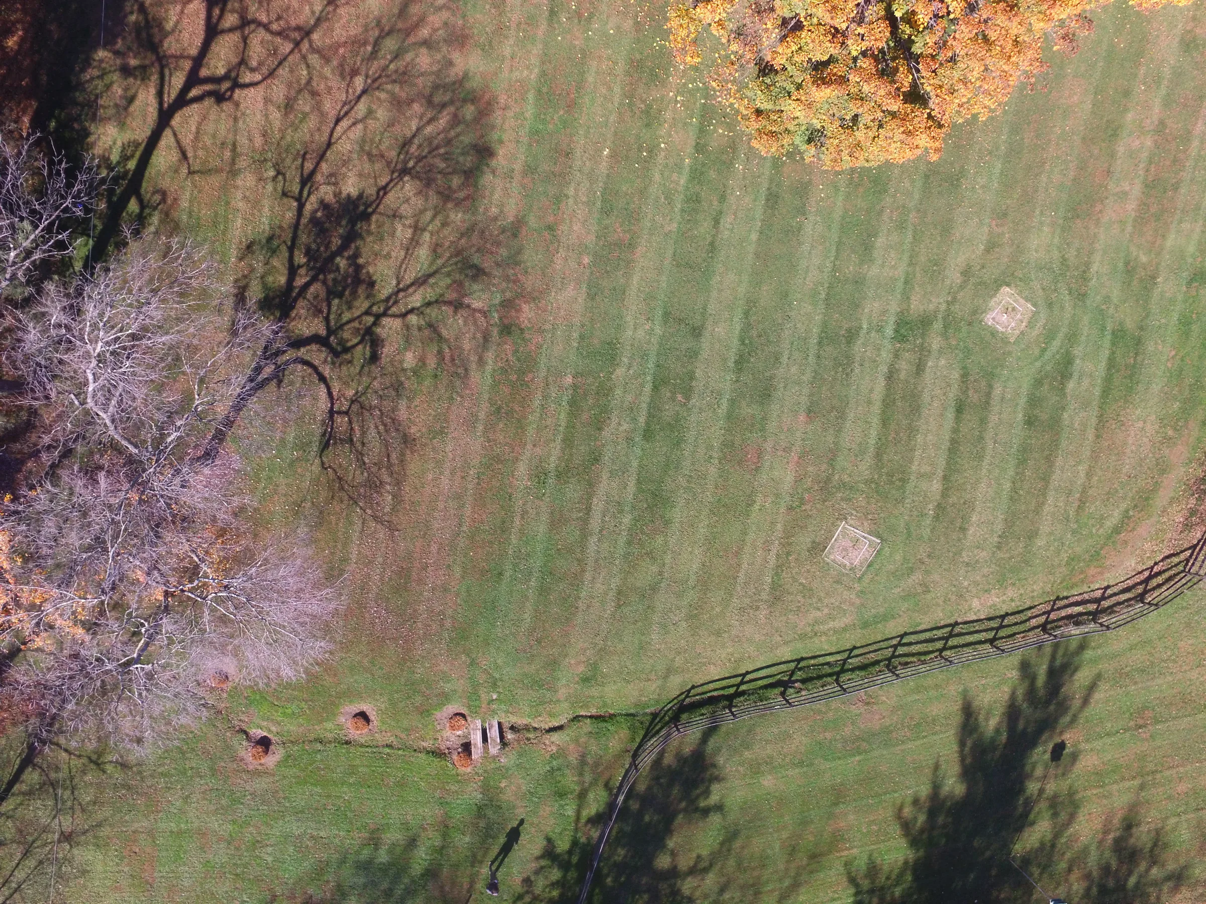 Washington DC aerial estate view